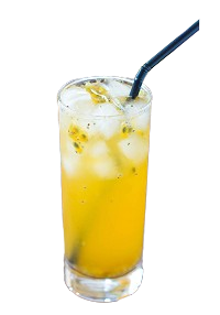 Passion Fruit Iced Lemonade 